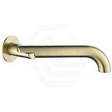 Bella Vista Mica 220mm Brass Swivel Bath/Basin Spout Wall Mounted Available in Colors