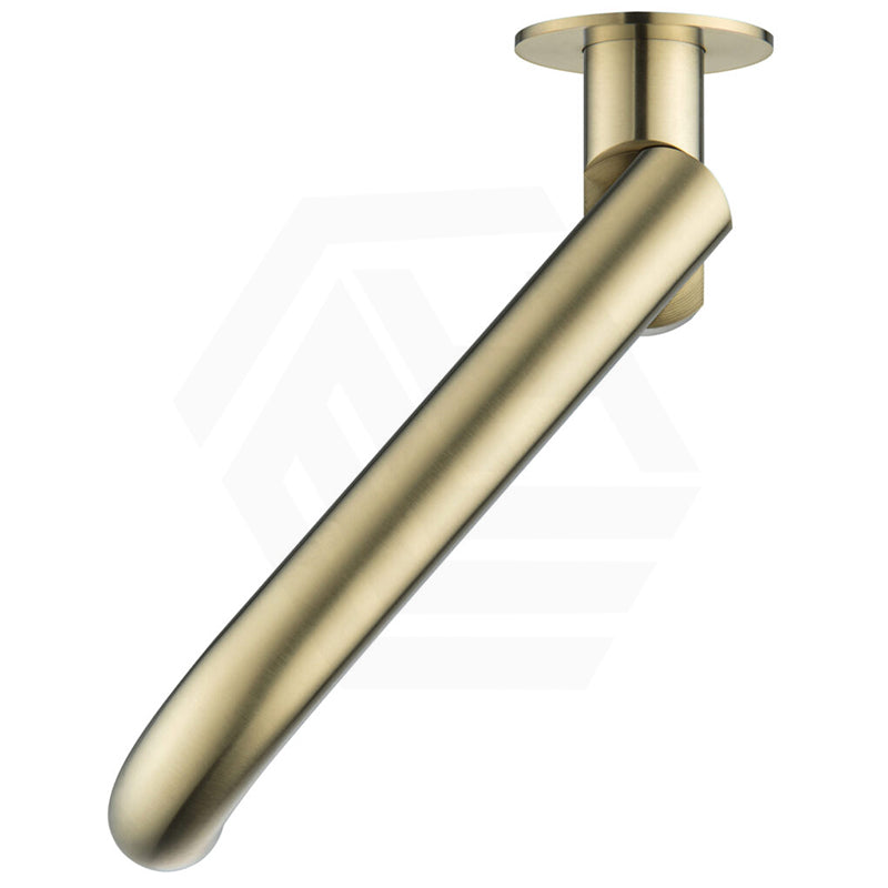 Bella Vista Mica 220mm Brass Swivel Bath/Basin Spout Wall Mounted Available in Colors