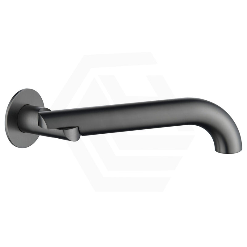 Bella Vista Mica 220mm Brass Swivel Bath/Basin Spout Wall Mounted Available in Colors
