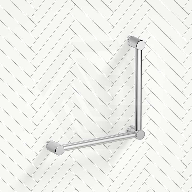 Bella Vista Mica Care 450x450mm 90° Stainless Steel Grab Rail Available In Colors