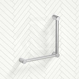 Bella Vista Mica Care 450x450mm 90° Stainless Steel Grab Rail Available In Colors