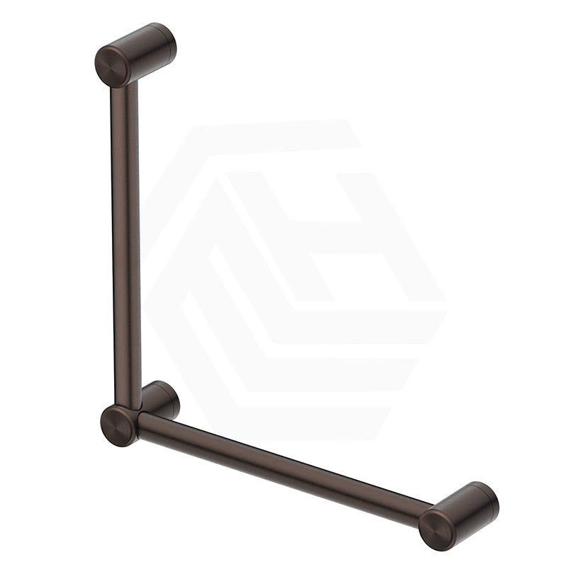 Bella Vista Mica Care 450x450mm 90° Stainless Steel Grab Rail Available In Colors