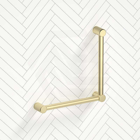 Bella Vista Mica Care 450x450mm 90° Stainless Steel Grab Rail Available In Colors