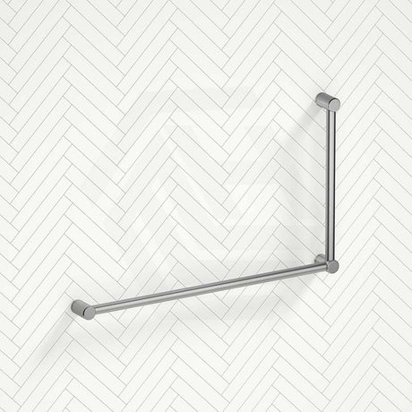 Bella Vista Mica Care 600x1000mm 90° Stainless Steel Grab Rail Variant Color Avaliable
