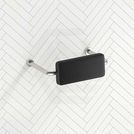 Bella Vista Mica Care Stainless Steel DDA Backrest For Accessible Toilet Variant Color Available
