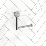 Bella Vista Mica Care Addon Stainless Steel Toilet Paper Holder for Grab Rail Variant Color Available