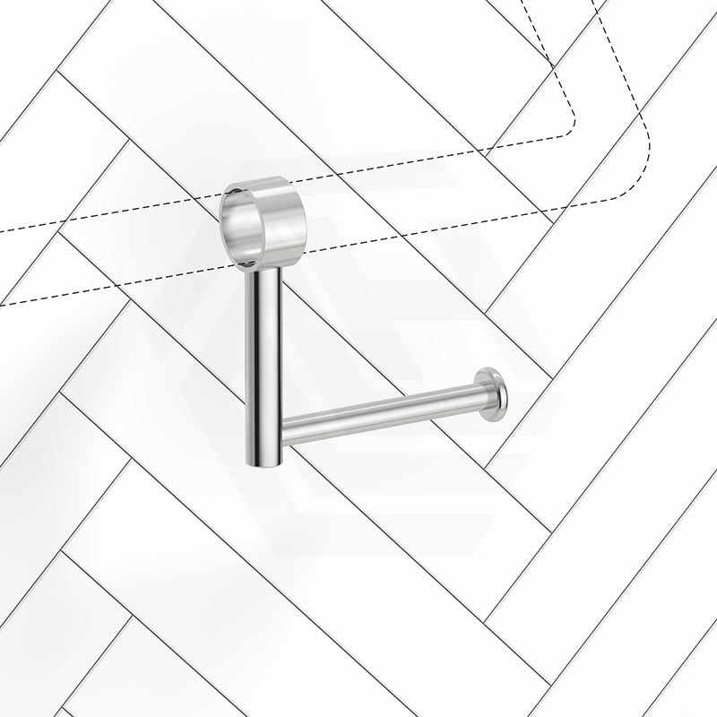 Bella Vista Mica Care Addon Stainless Steel Toilet Paper Holder for Grab Rail Variant Color Available