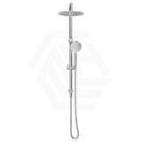 Bella Vista Mica Round Twin Rail Shower Set Variant Colors Available