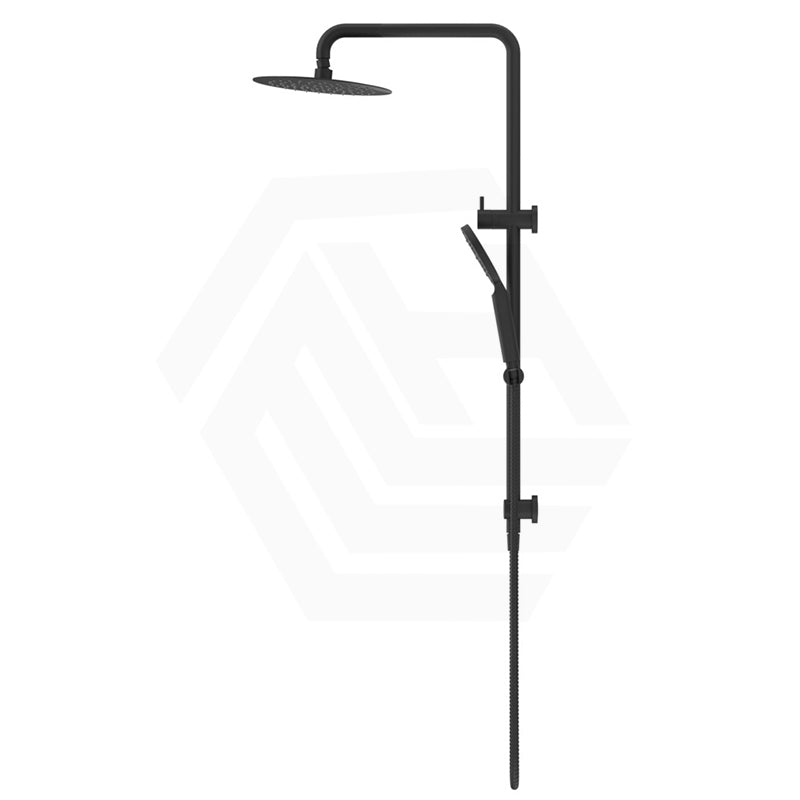 Bella Vista Mica Round Twin Rail Shower Set Variant Colors Available