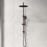 Bella Vista Mica Round Twin Rail Shower Set Variant Colors Available