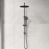 Bella Vista Mica Round Twin Rail Shower Set Variant Colors Available