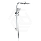 Chrome Bella Vista Cresta Square Twin Shower Set