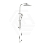 N#5(Nickel) Bella Vista Cresta Square Twin Shower Set