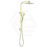 G#8(Gold) Bella Vista Cresta Square Twin Shower Set