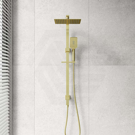 G#8(Gold)Bella Vista Cresta Square Twin Shower Set
