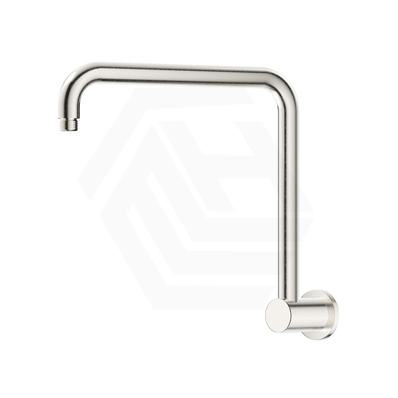 Bella Vista Mica Gooseneck 350mm Stainless Steel Shower Arm Only Variant Colors Available