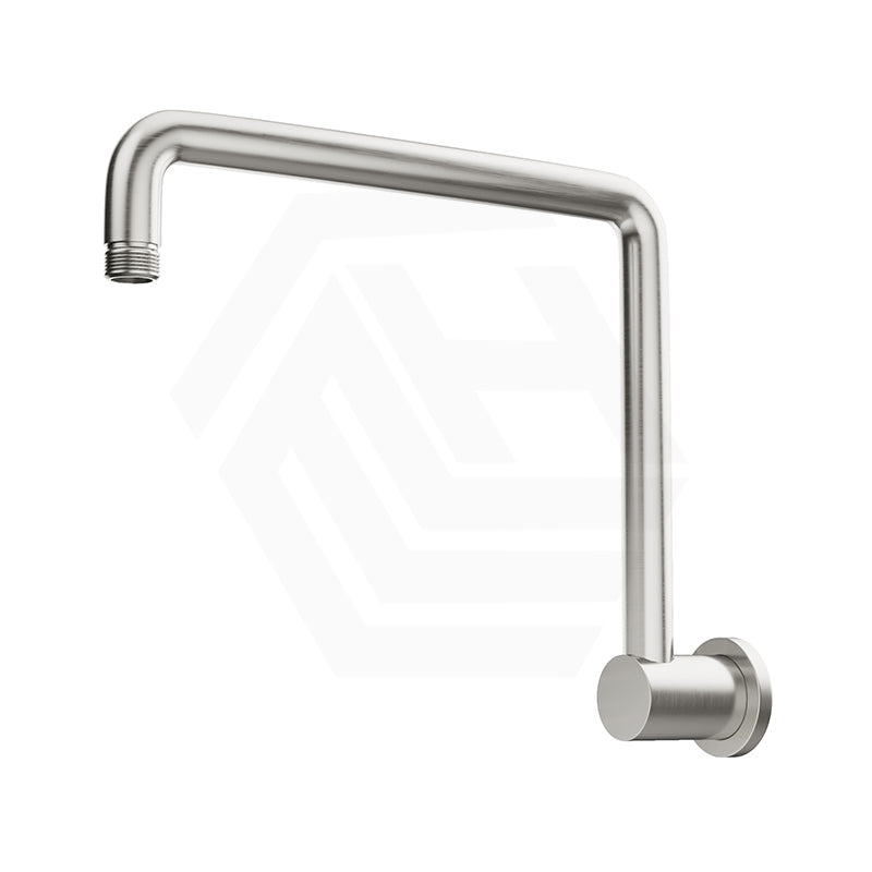 Bella Vista Mica Gooseneck 350mm Stainless Steel Shower Arm Only Variant Colors Available
