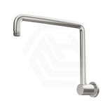 Bella Vista Mica Gooseneck 350mm Stainless Steel Shower Arm Only Variant Colors Available