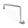 Bella Vista Mica Gooseneck 350mm Stainless Steel Shower Arm Only Variant Colors Available