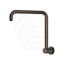 Bella Vista Mica Gooseneck 350mm Stainless Steel Shower Arm Only Variant Colors Available