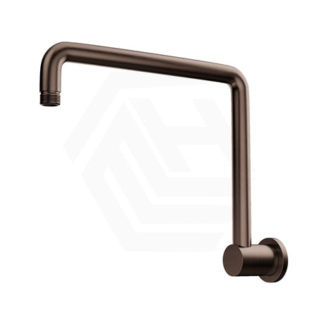 Bella Vista Mica Gooseneck 350mm Stainless Steel Shower Arm Only Variant Colors Available