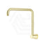 Bella Vista Mica Gooseneck 350mm Stainless Steel Shower Arm Only Variant Colors Available