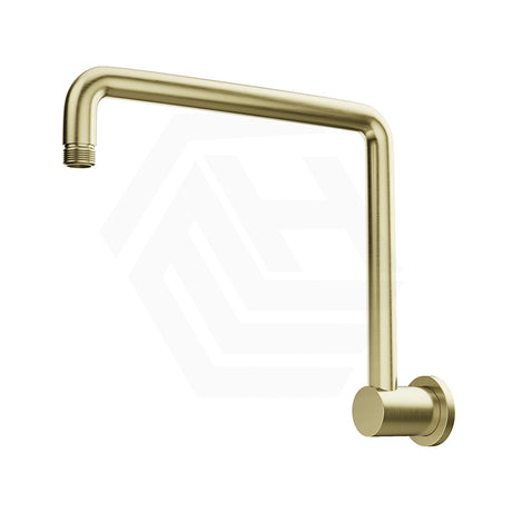 Bella Vista Mica Gooseneck 350mm Stainless Steel Shower Arm Only Variant Colors Available