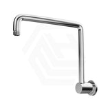 Bella Vista Mica Gooseneck 350mm Stainless Steel Shower Arm Only Variant Colors Available