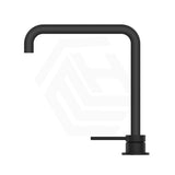 Bella Vista Mica Soft-Square Stainless Steel Hob Mounted Sink/Basin Mixer Tap Set Available In Colors