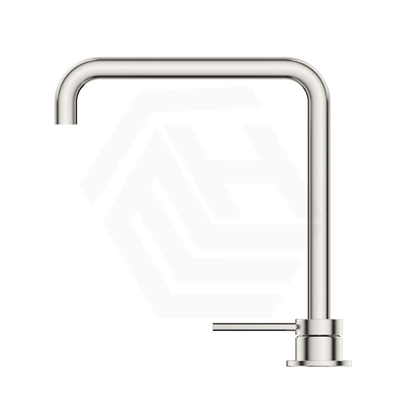 Bella Vista Mica Soft-Square Stainless Steel Hob Mounted Sink/Basin Mixer Tap Set Available In Colors
