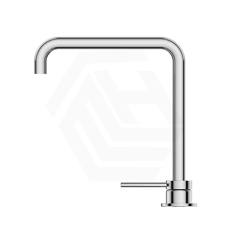 Bella Vista Mica Soft-Square Stainless Steel Hob Mounted Sink/Basin Mixer Tap Set Available In Colors