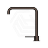 Bella Vista Mica Soft-Square Stainless Steel Hob Mounted Sink/Basin Mixer Tap Set Available In Colors