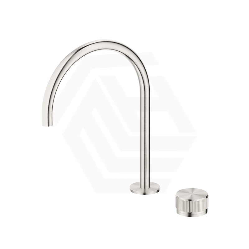 Bella Vista Mica Fluted Tall Stainless Steel Hob Spout & Mixer Tap Set Available In Colors