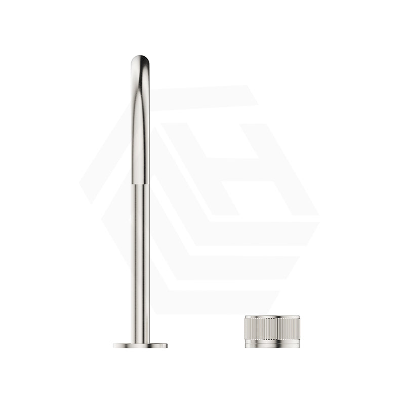 Bella Vista Mica Fluted Tall Stainless Steel Hob Spout & Mixer Tap Set Available In Colors