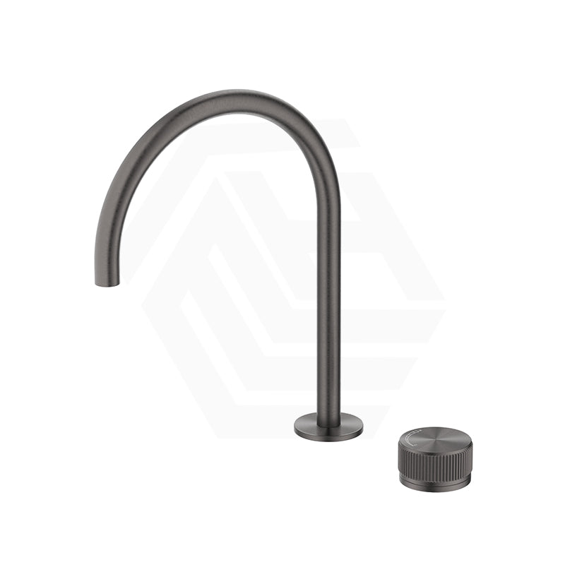Bella Vista Mica Fluted Tall Stainless Steel Hob Spout & Mixer Tap Set Available In Colors