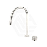 Bella Vista Mica Fluted Stainless Steel Pull-Out Kitchen Hob Spout & Mixer Variant Colour Available