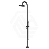 Bella Vista Mica 316 Stainless Steel Gooseneck Freestanding Outdoor Shower Set Variant Color Available