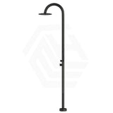 Bella Vista Mica 316 Stainless Steel Gooseneck Freestanding Outdoor Shower Set Variant Color Available