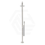Bella Vista Mica 316 Stainless Steel Gooseneck Freestanding Outdoor Shower Set Variant Color Available