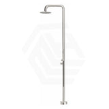 Bella Vista Mica Soft Square 316 Stainless Steel Freestanding Outdoor Shower Set Variant Color Available