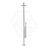 Bella Vista Mica Soft Square 316 Stainless Steel Freestanding Outdoor Shower Set Variant Color Available