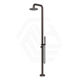 Bella Vista Mica Soft Square 316 Stainless Steel Freestanding Outdoor Shower Set Variant Color Available