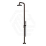 Bella Vista Mica Soft Square 316 Stainless Steel Freestanding Outdoor Shower Set Variant Color Available