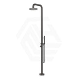 Bella Vista Mica Soft Square 316 Stainless Steel Freestanding Outdoor Shower Set Variant Color Available