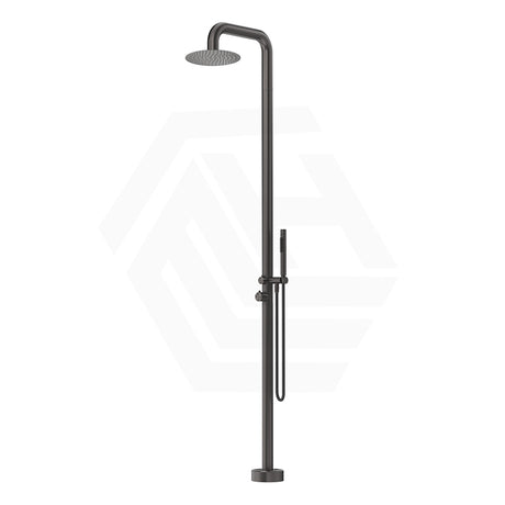 Bella Vista Mica Soft Square 316 Stainless Steel Freestanding Outdoor Shower Set Variant Color Available