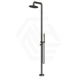 Bella Vista Mica Soft Square 316 Stainless Steel Freestanding Outdoor Shower Set Variant Color Available
