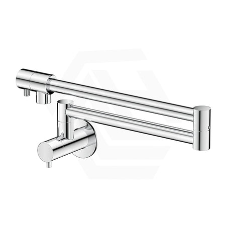 Bella Vista Mica Wall Mounted Kitchen Pot Filler Tap with Dual Swing Arm Stainless Steel Variant Color Available