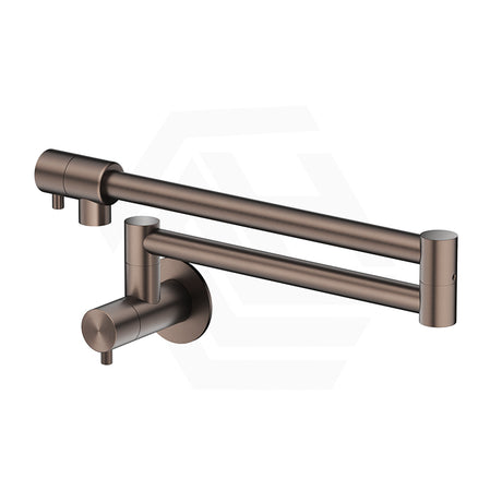 Bella Vista Mica Wall Mounted Kitchen Pot Filler Tap with Dual Swing Arm Stainless Steel Variant Color Available