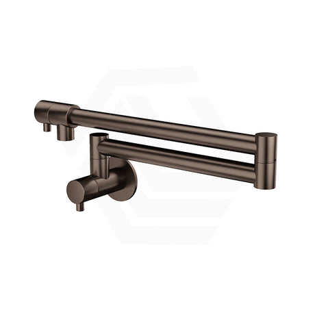 Bella Vista Mica Wall Mounted Kitchen Pot Filler Tap with Dual Swing Arm Stainless Steel Variant Color Available