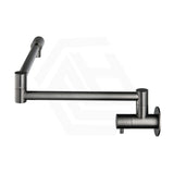 Bella Vista Mica Wall Mounted Kitchen Pot Filler Tap with Dual Swing Arm Stainless Steel Variant Color Available